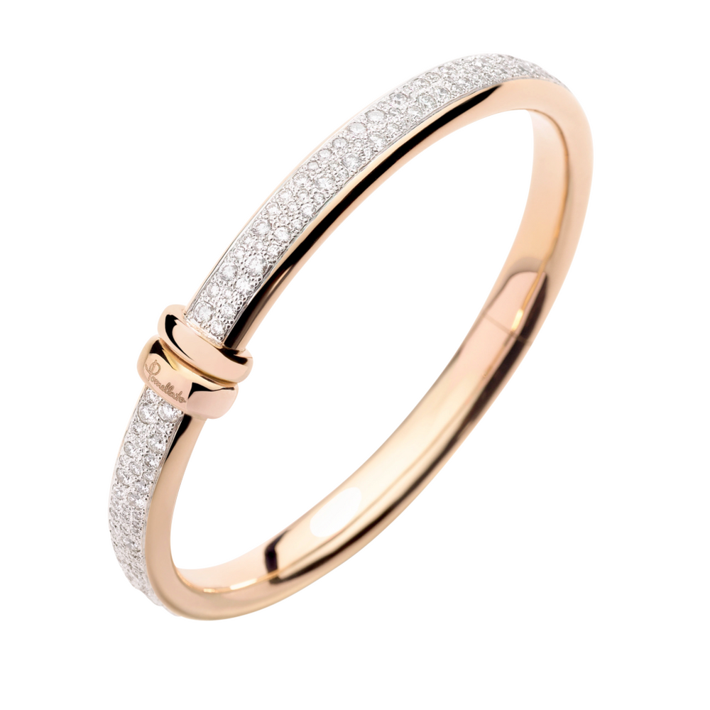 PBC0101 O7WHR DB000 010 Pomellato iconica bangle pave rose gold 18kt diamond afe2caede56ba50a6
