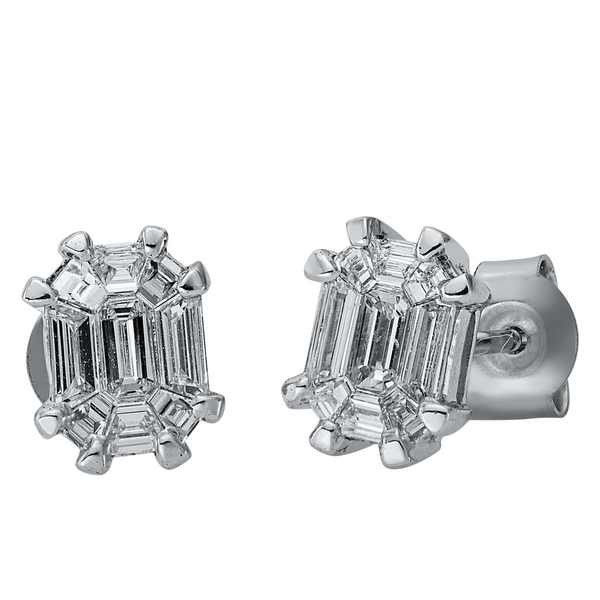 Brogle Selection Illusion Stud Earrings