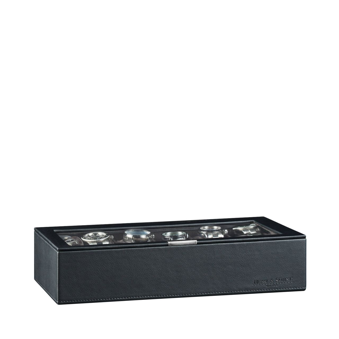 Heisse & Söhne Stackable Jewelry Box Mirage XL - Top: Watch Box for 12 Watches Heisse & Söhne Stackable Jewelry Box Mirage XL - Top: Watch Box for 12 Watches