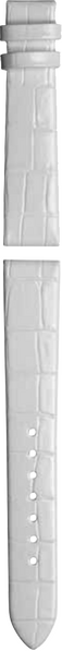 Union Glashütte weißes Kalbsleder-Armband mit Krokoprägung 16mm Union Glashütte weißes Kalbsleder-Armband mit Krokoprägung 16mm