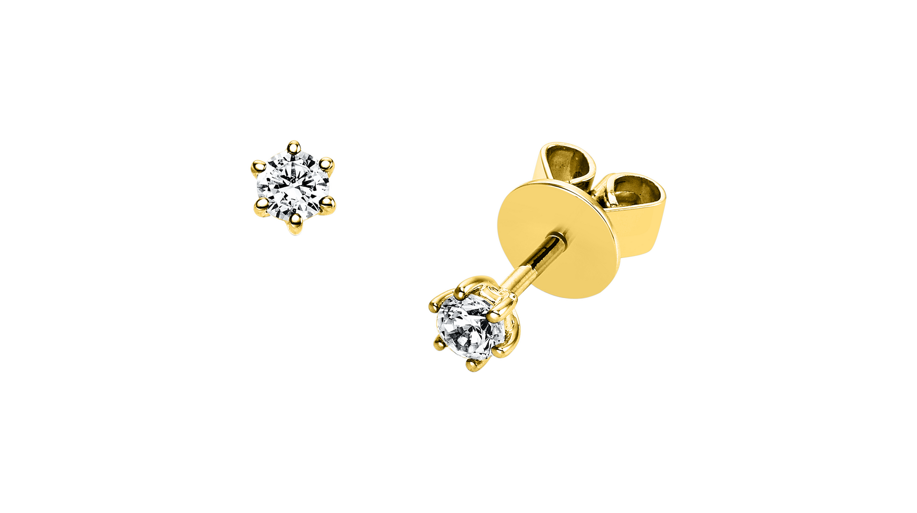 Brogle Selection Marie stud earrings up to 0.25 carat Brogle Selection Marie stud earrings up...