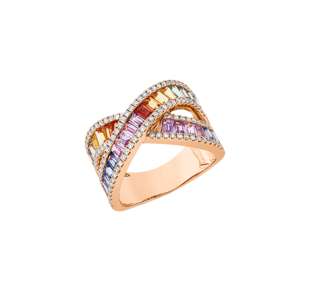 Brogle Selection sapphire ring Rainbow