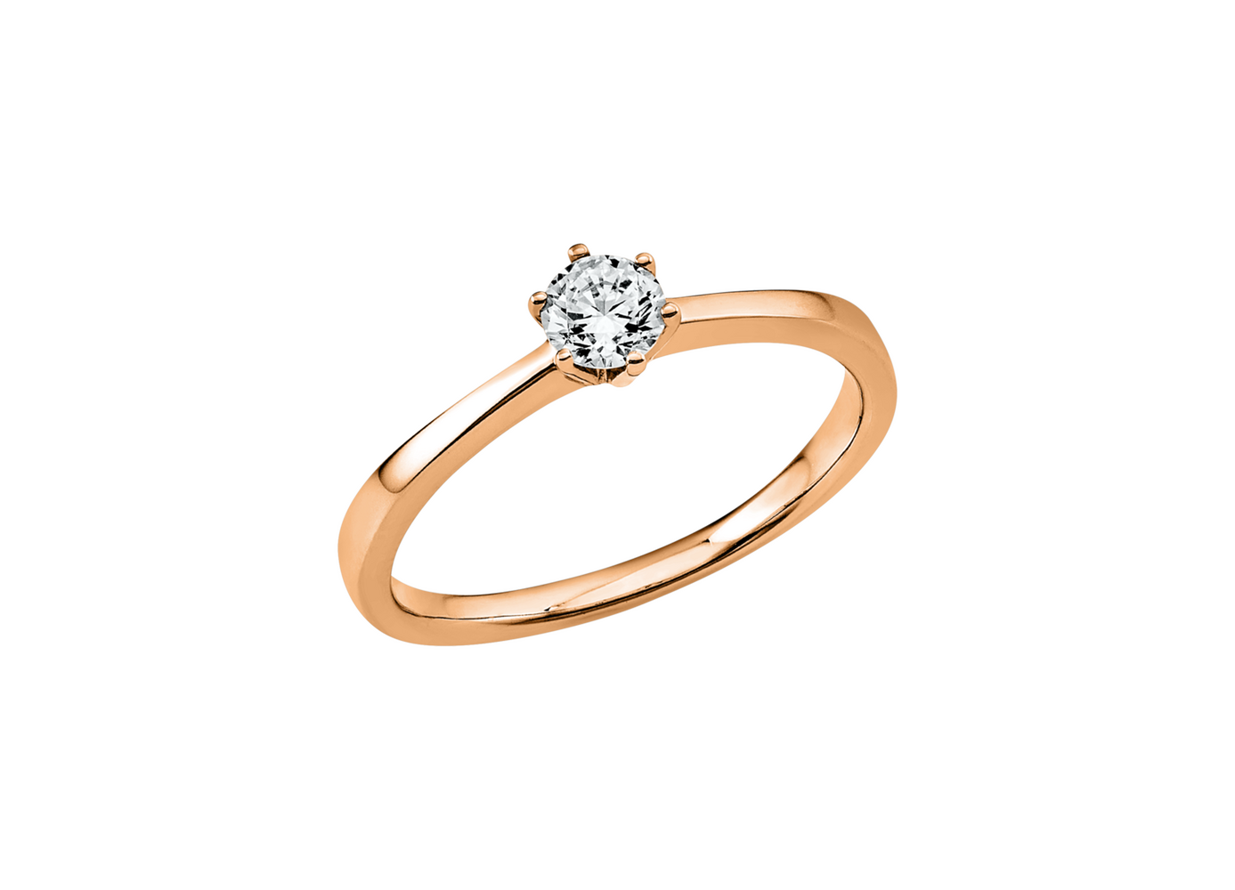 Brogle Selection solitaire ring Luisa up to 0.25 carat