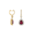 Brogle Selection ruby earrings Brogle Selection ruby earrings