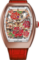 Franck Muller Vanguard Rose Skeleton 42.3 x 32mm