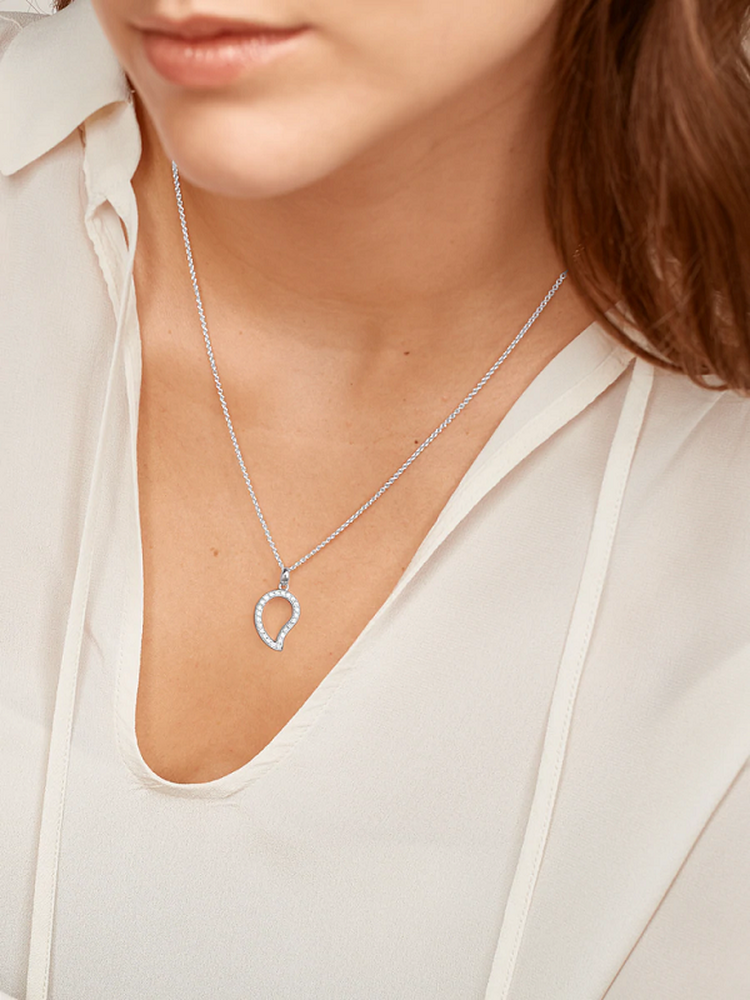 Tamara Comolli Signature Drop Pavéline Small Pendant