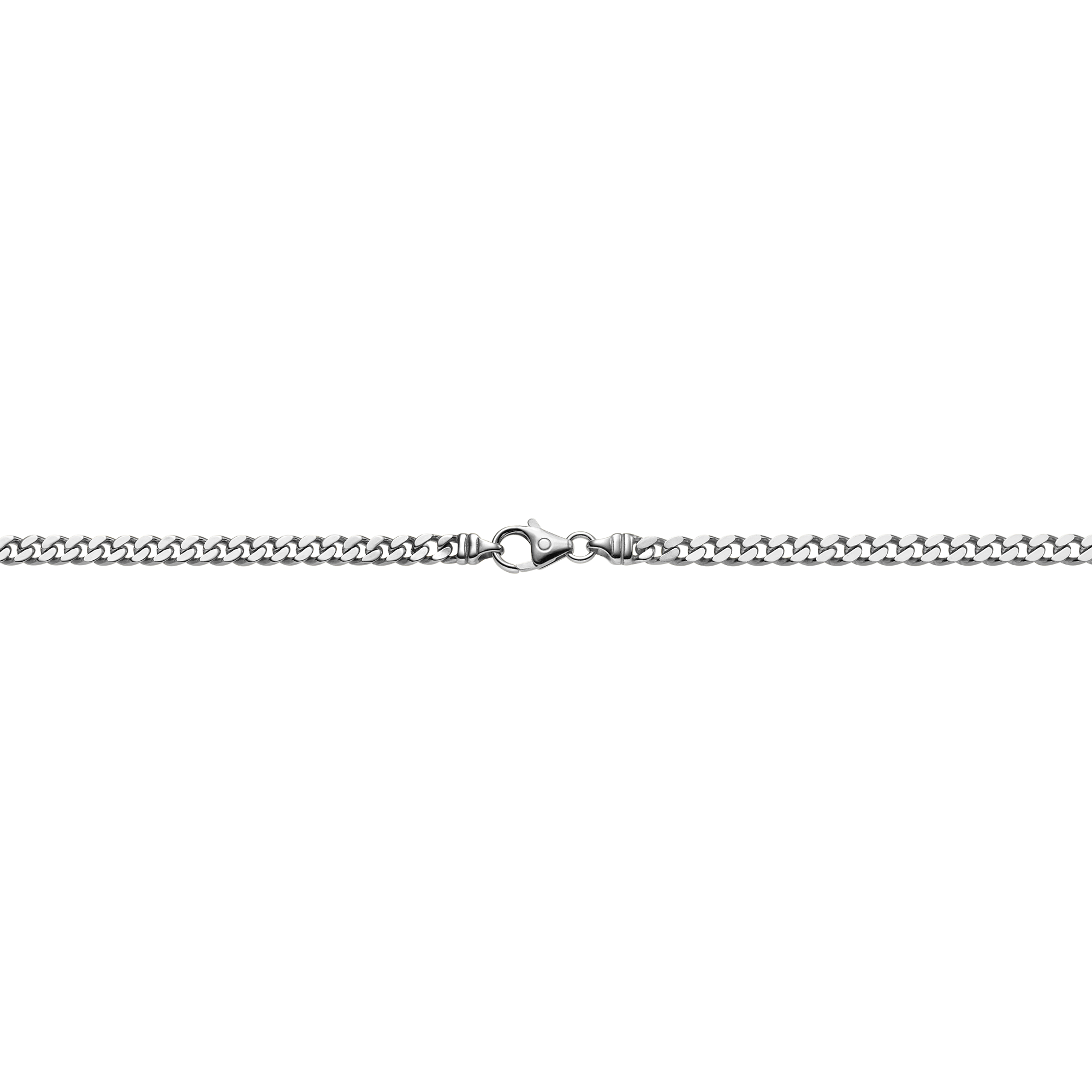 Brogle Classic curb chain 4-sided diamond-coated 4mm Brogle Classic curb chain 4-sided diamond-coated 4mm