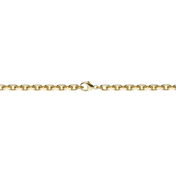 Brogle Classic anchor bracelet diamond cut 5mm