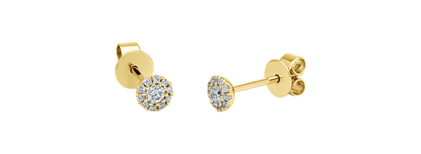Brogle Classic diamond stud earrings