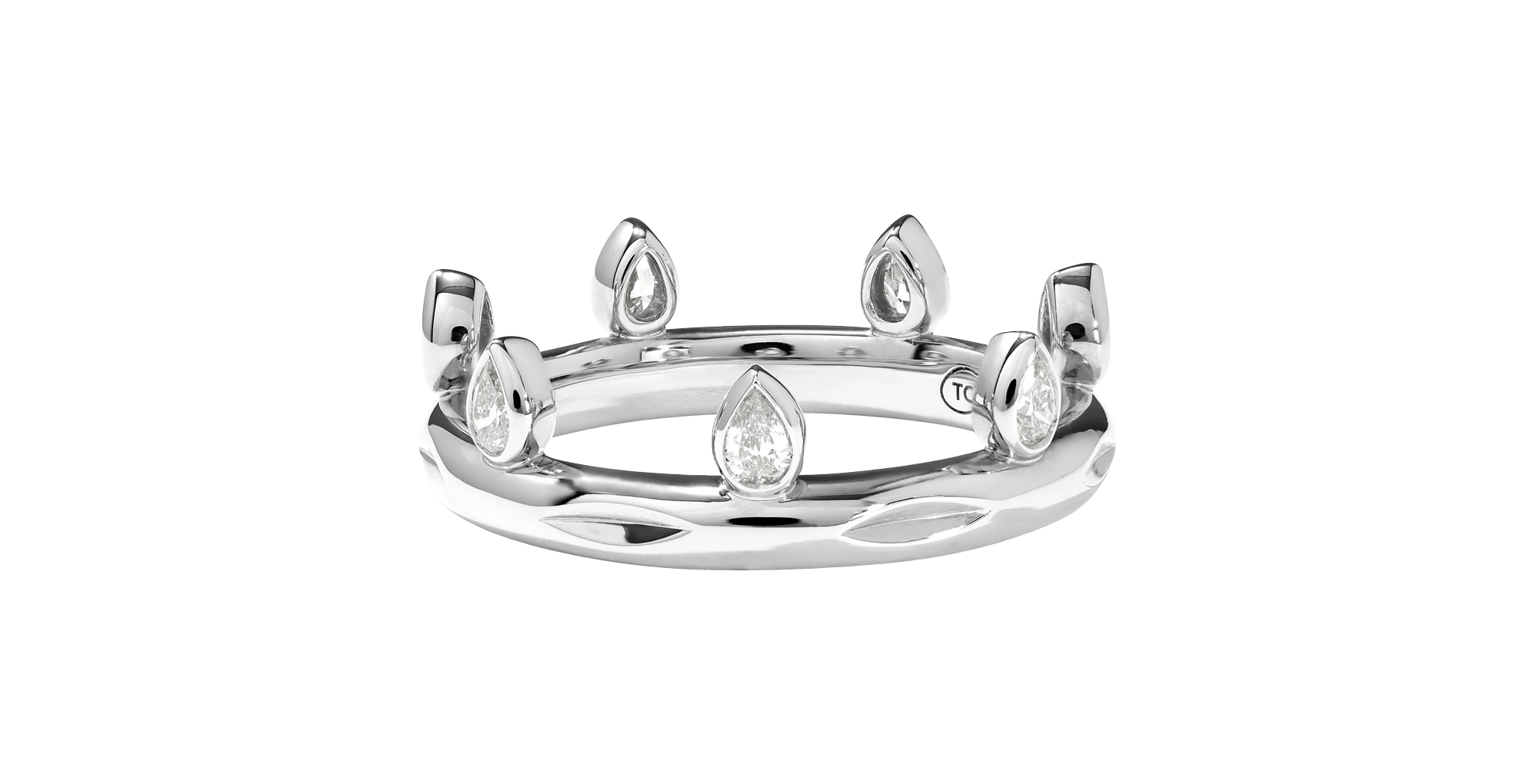 Tamara Comolli Gypsy Crown Drop Cut Classic Ring Tamara Comolli Gypsy Crown Drop Cut Classic Ring