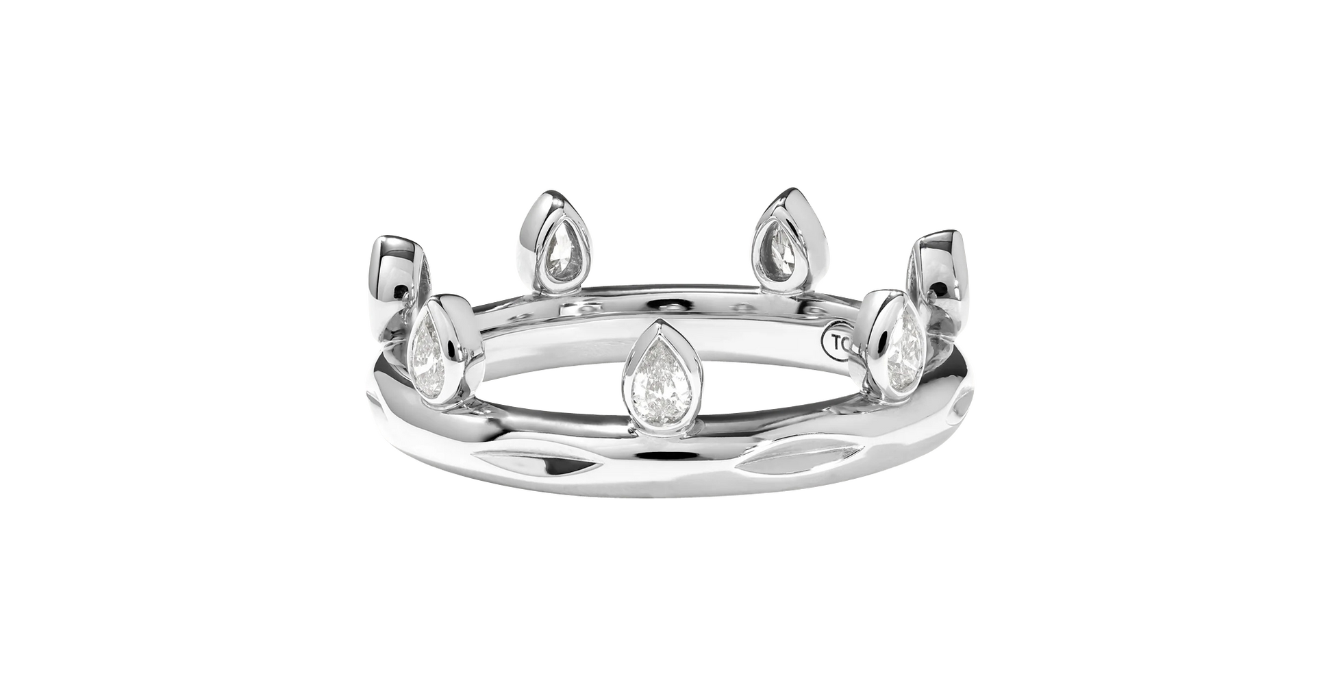 Tamara Comolli Gypsy Crown Drop Cut Classic Ring Tamara Comolli Gypsy Crown Drop Cut Classic...