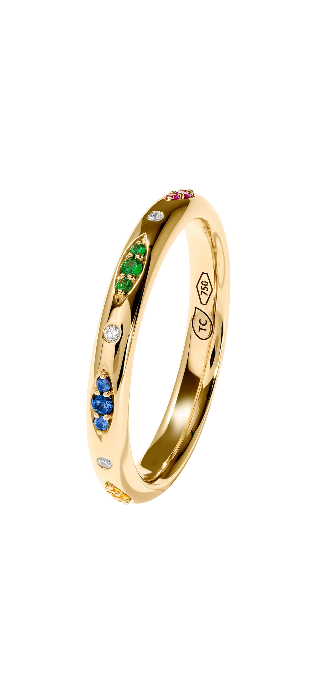 Tamara Comolli Gypsy Band Candy Pavé Ring Tamara Comolli Gypsy Band Candy Pavé Ring