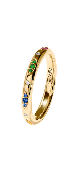 Tamara Comolli Gypsy Band Candy Pavé Ring Tamara Comolli Gypsy Band Candy Pavé Ring