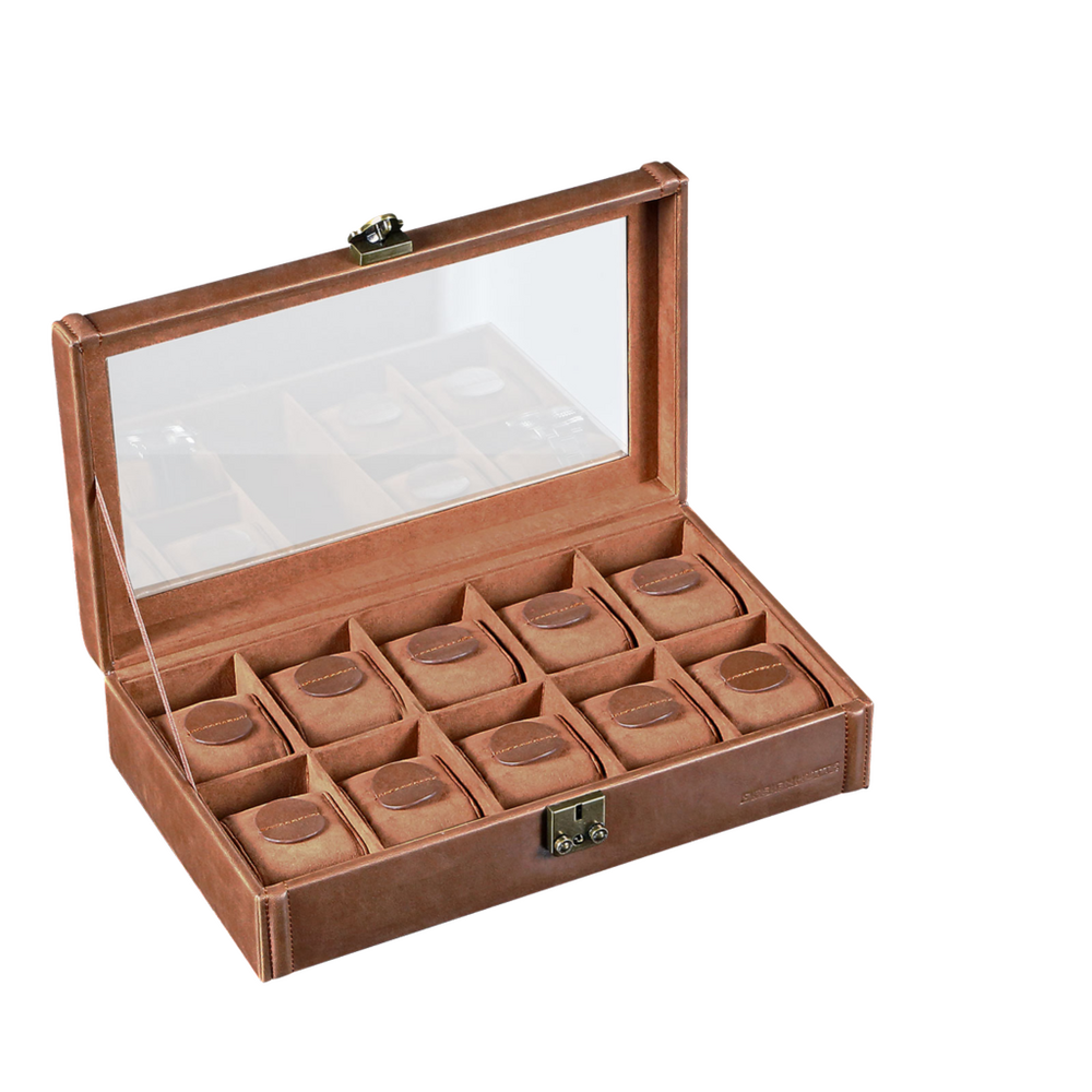 Designhütte watch box with window Camel 10