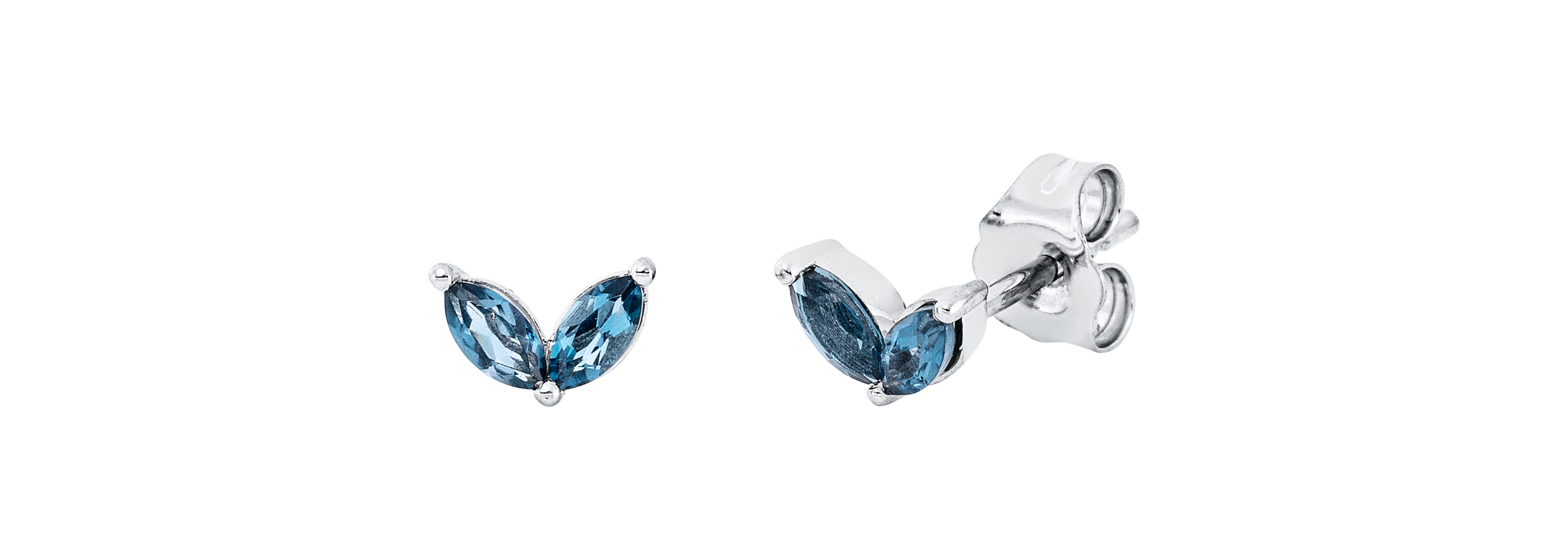 Brogle Classic London topaz stud earrings Brogle Classic London topaz stud earrings