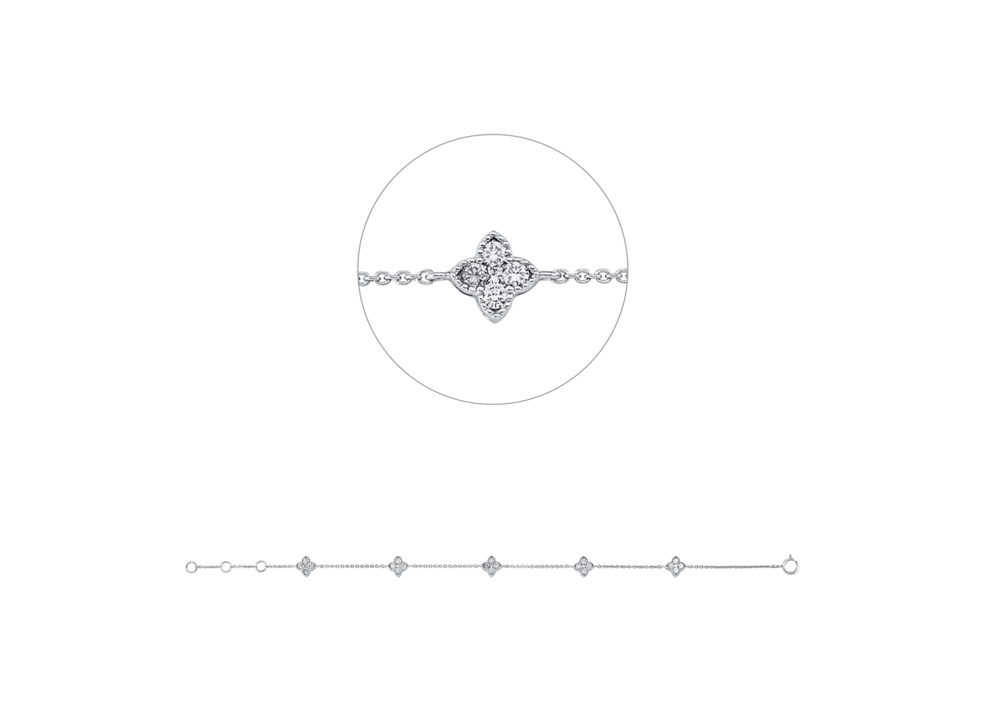 Brogle Classic diamond bracelet