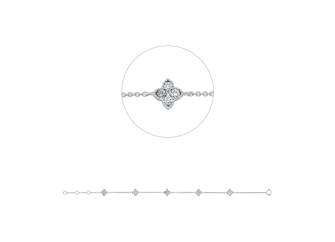 Brogle Classic diamond bracelet Brogle Classic diamond bracelet