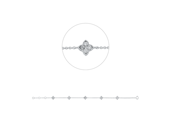 Brogle Classic diamond bracelet Brogle Classic diamond bracelet