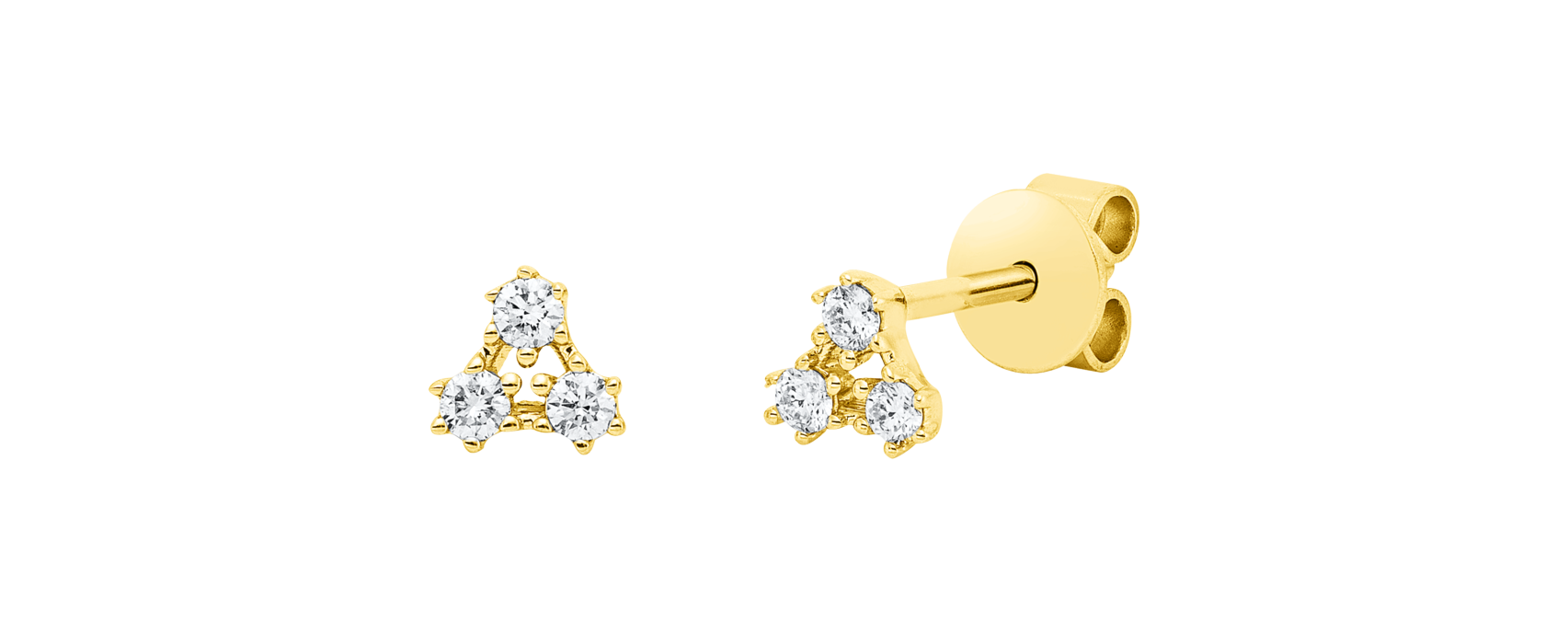 Brogle Classic diamond stud earrings Brogle Classic diamond stud earrings