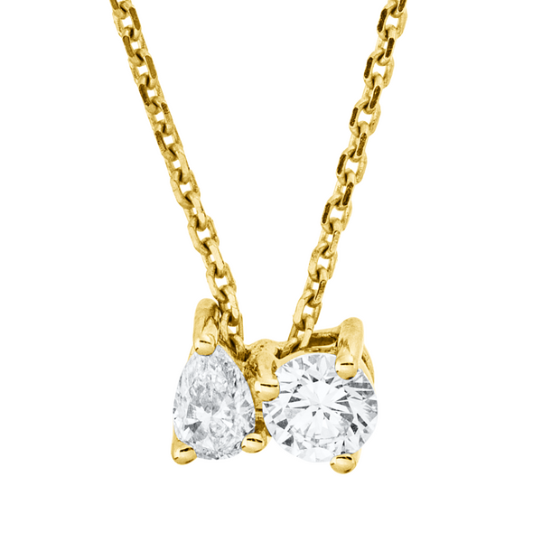 Brogle Classic necklace with diamond pendant