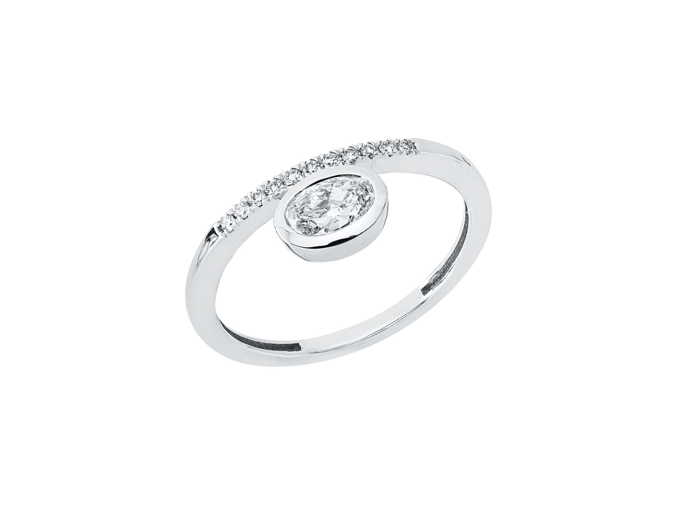 Brogle Classic solitaire ring Brogle Classic solitaire ring