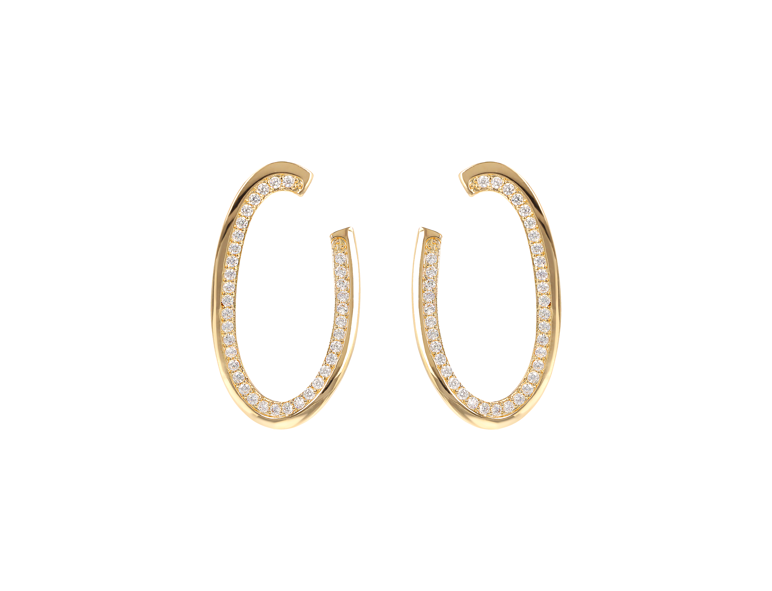 Bronzallure Golden Creolen Bronzallure Golden Creolen