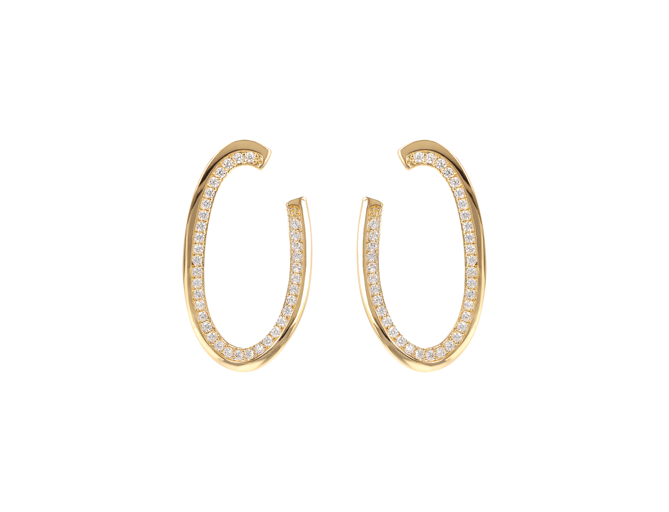 Bronzallure Golden Creolen Bronzallure Golden Creolen