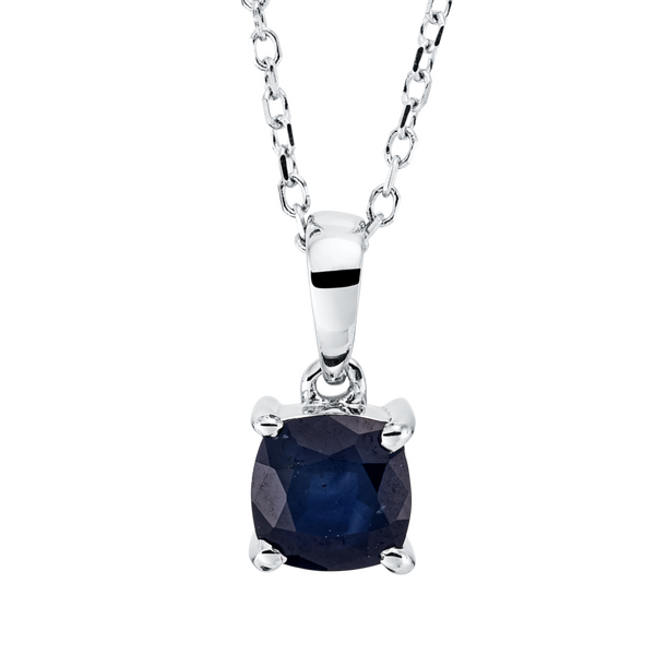 Brogle Classic necklace with sapphire pendant