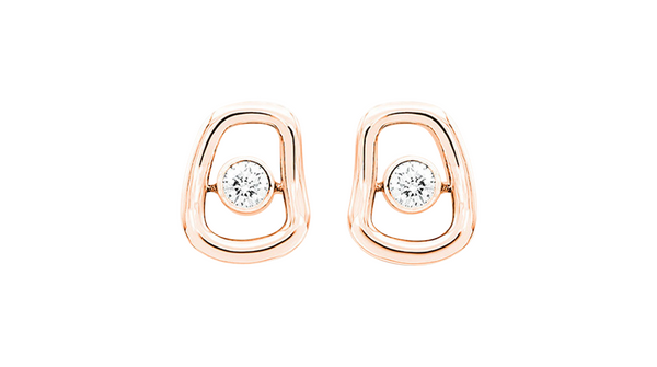 Mattioli Puzzle Diamonds stud earrings