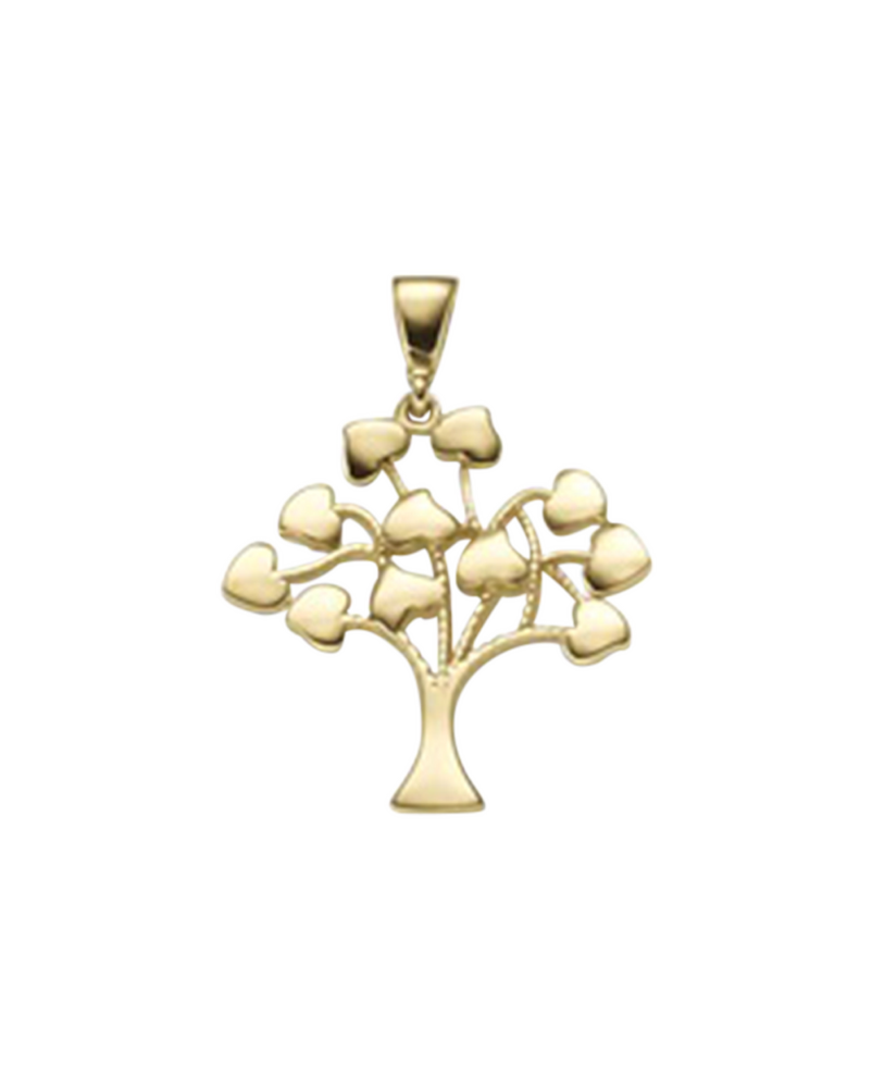 Brogle Classic Lebensbaumanhänger aus Gold