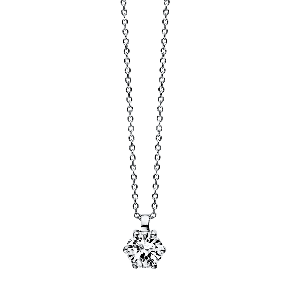 Brogle Selection solitaire necklace Marie up to 0.25 carat