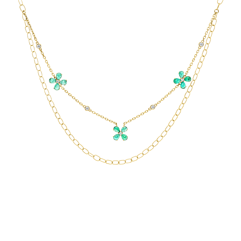 Brogle Selection emerald necklace Brogle Selection emerald necklace