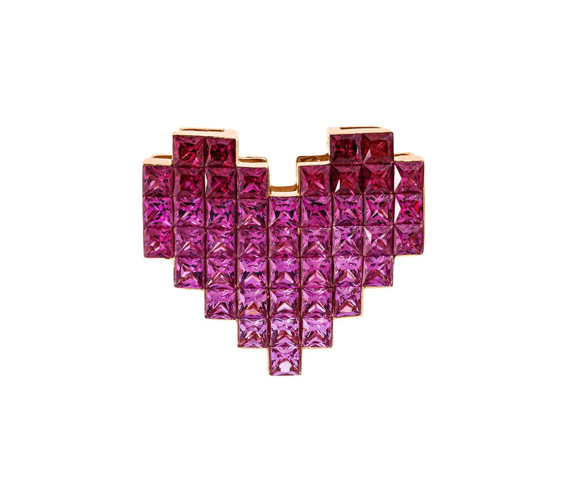 Brogle Classic Herzanhänger mit Rubinen Brogle Classic Herzanhänger mit Rubinen