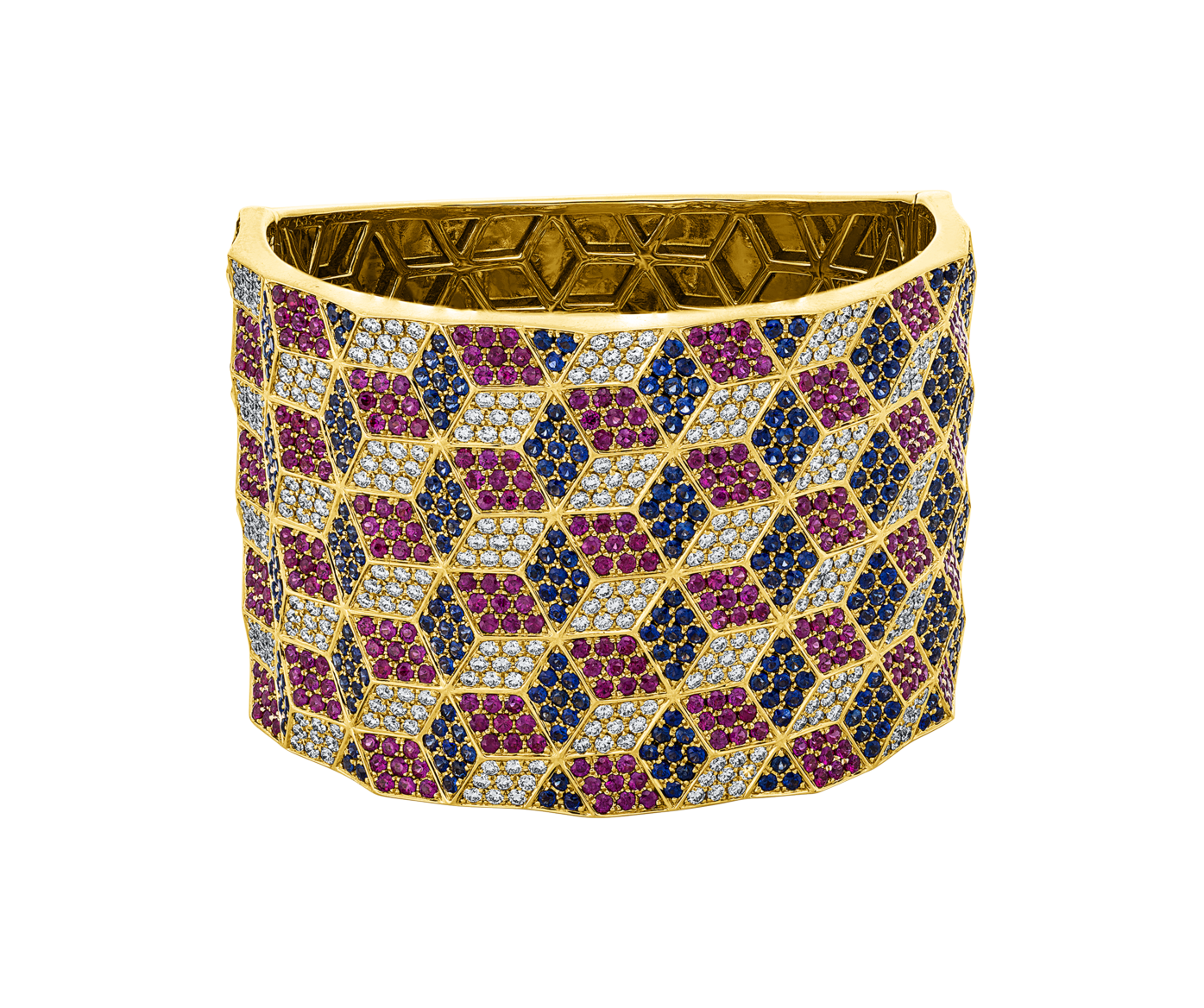 Brogle Selection coloured stone bangle Brogle Selection coloured stone bangle