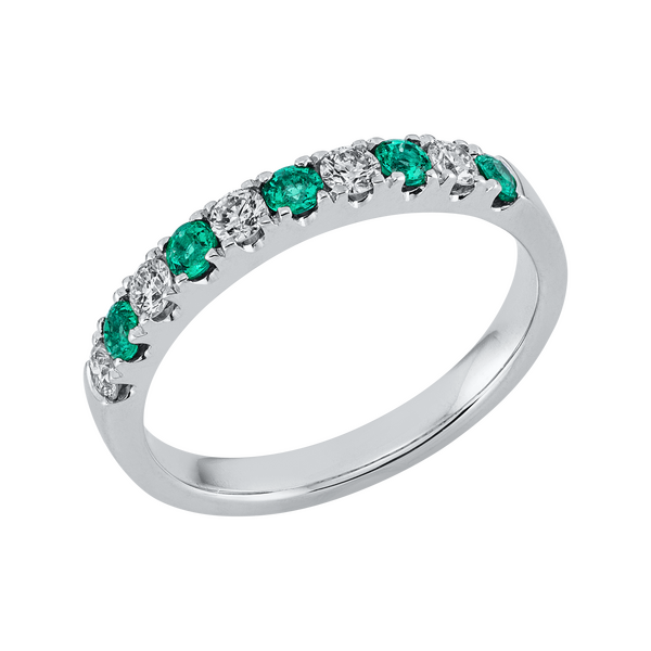 Brogle Classic emerald ring