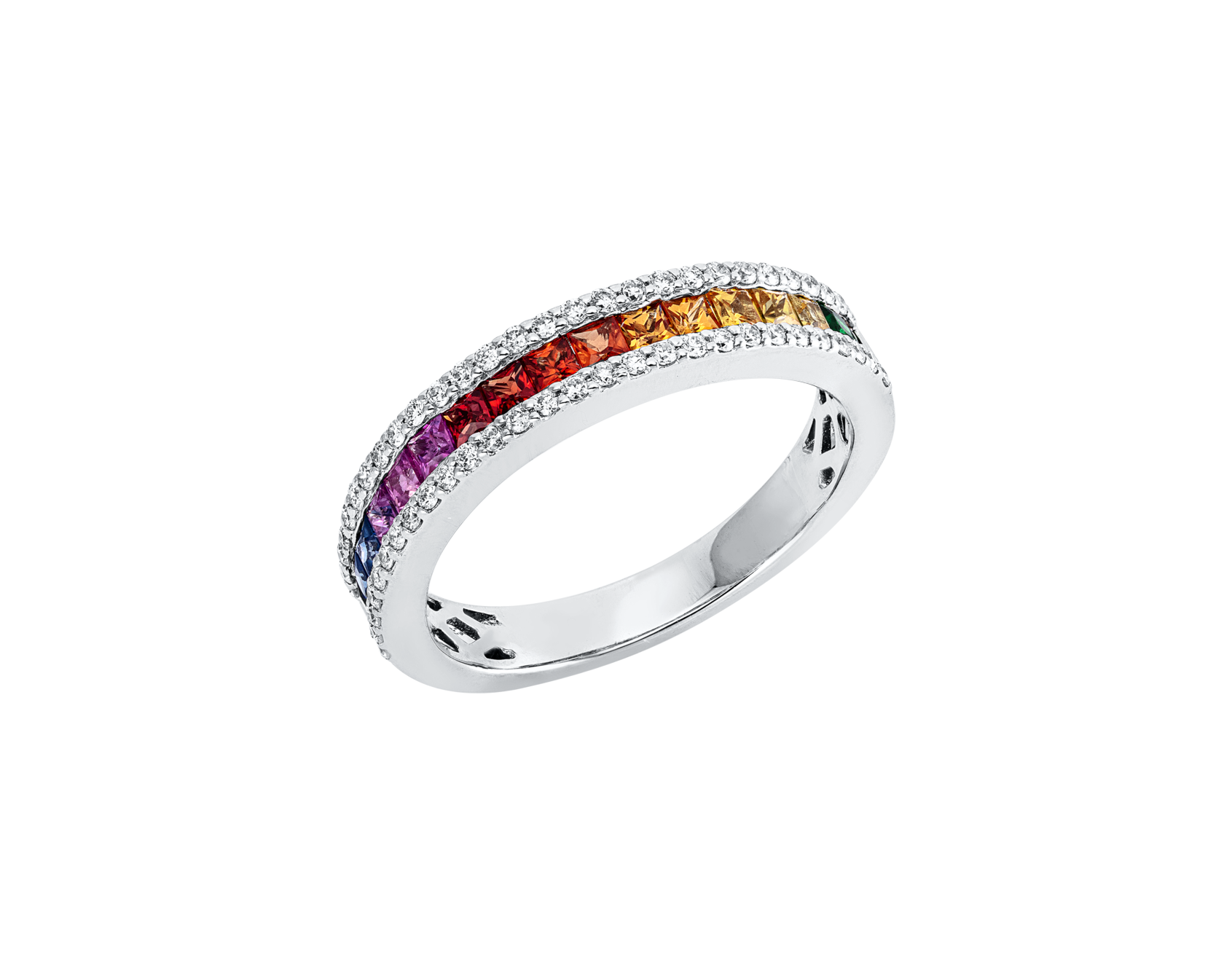 Brogle Classic Saphirring Rainbow