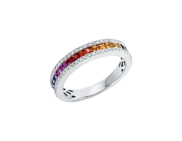 Brogle Classic Saphirring Rainbow
