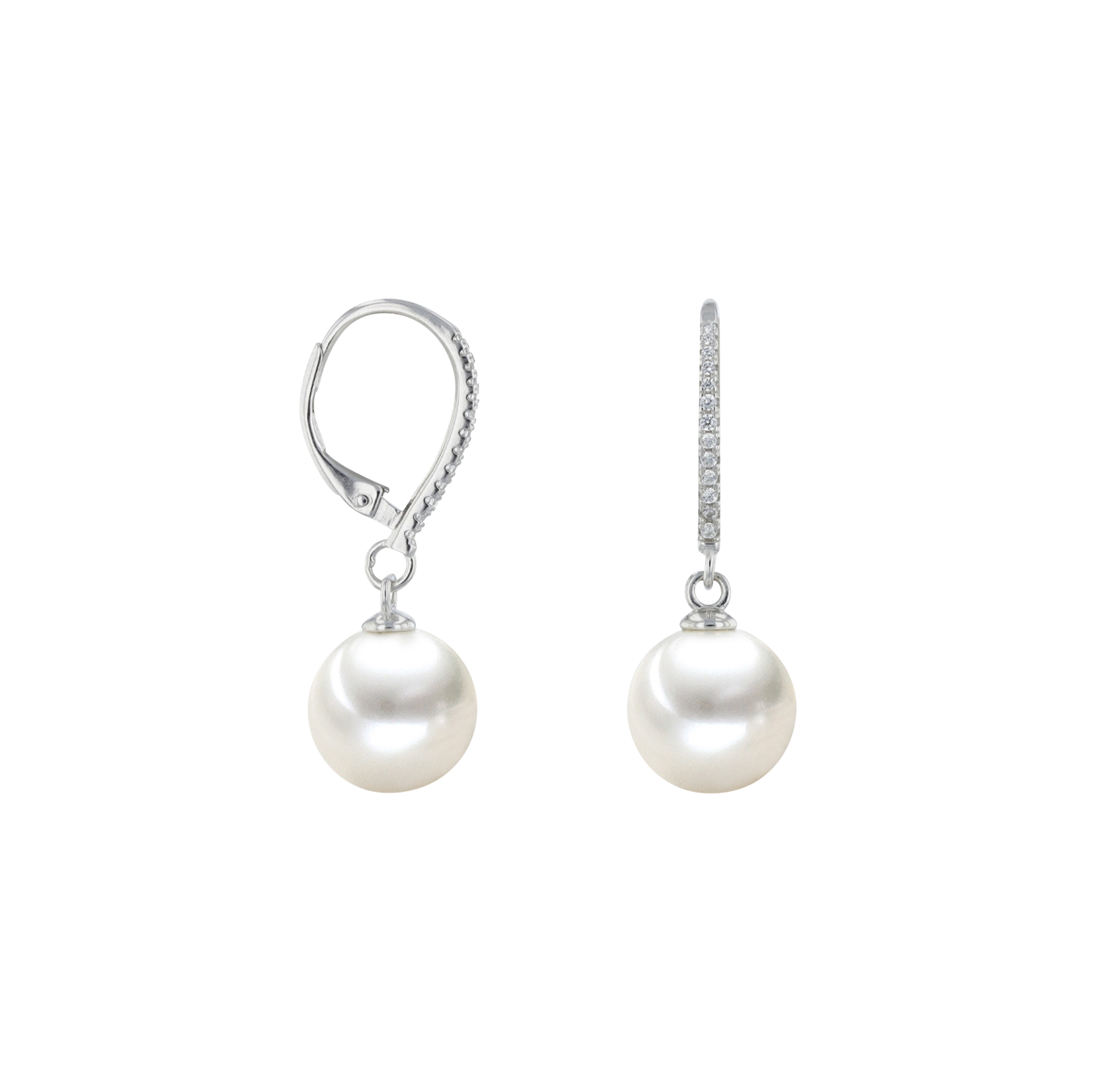 Brogle Classic freshwater pearl earrings