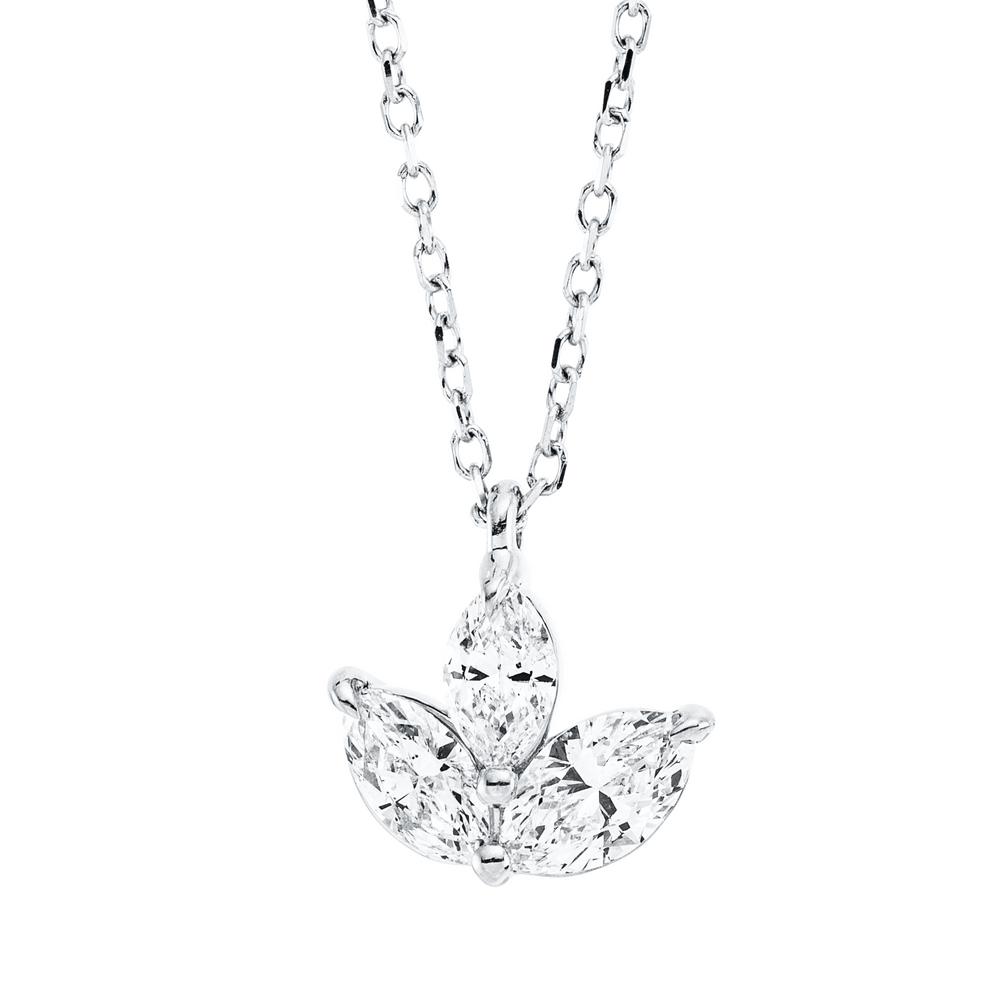 Brogle Classic necklace with diamond pendant Brogle Classic necklace with diamond pendant
