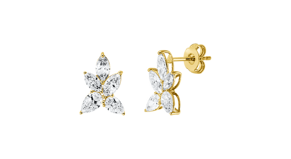 Brogle Classic diamond stud earrings