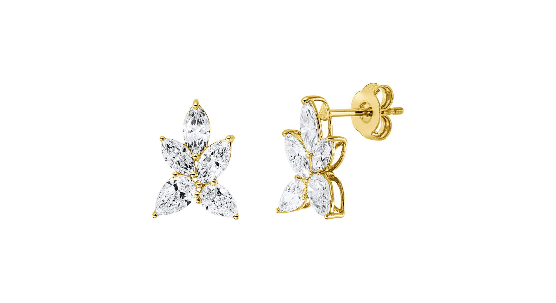Brogle Classic diamond stud earrings Brogle Classic diamond stud earrings