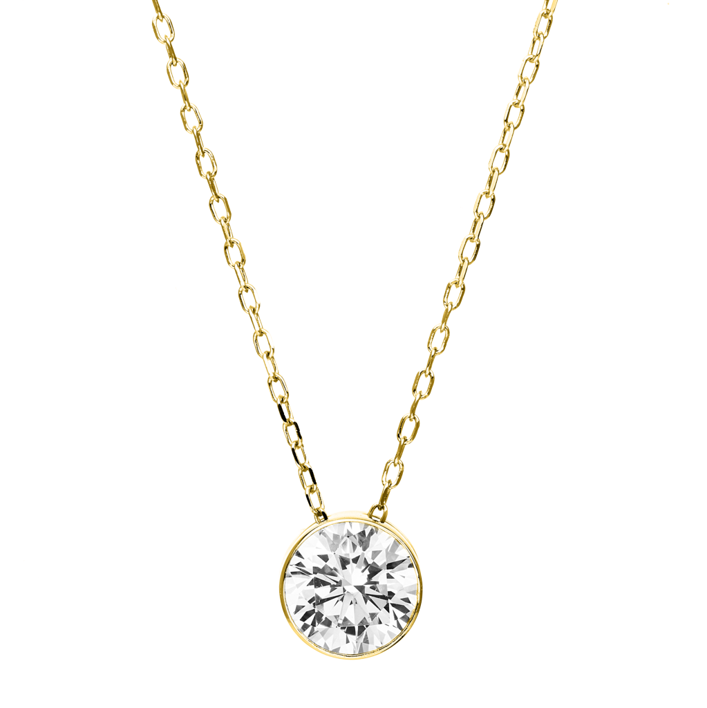 Brogle Selection necklace with pendant Sophie from 0.7 carat Brogle Selection necklace with pendant Sophie from 0.7 carat