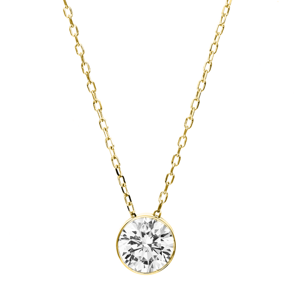 Brogle solitaire necklace Sophie from 0.7 carat Brogle solitaire necklace Sophie from 0.7 carat