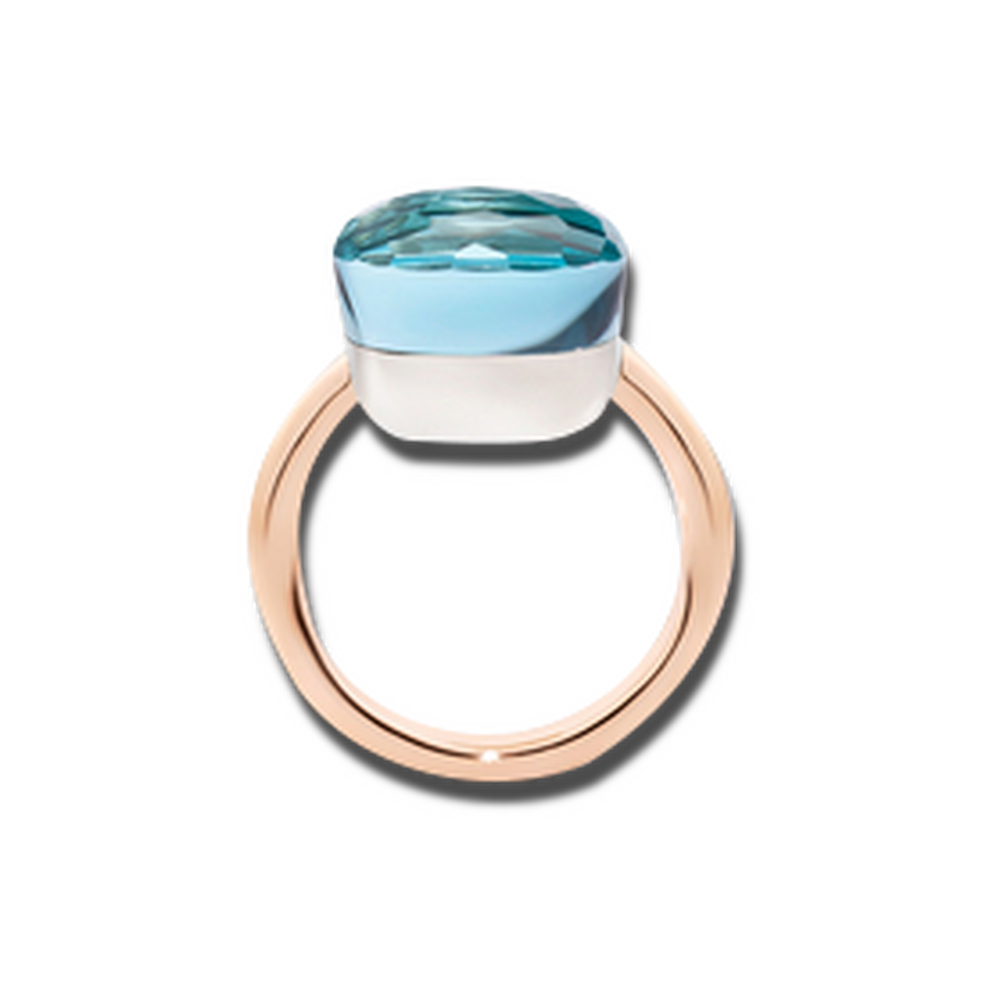 Pomellato Nudo Assoluto Blue Topaz Ring