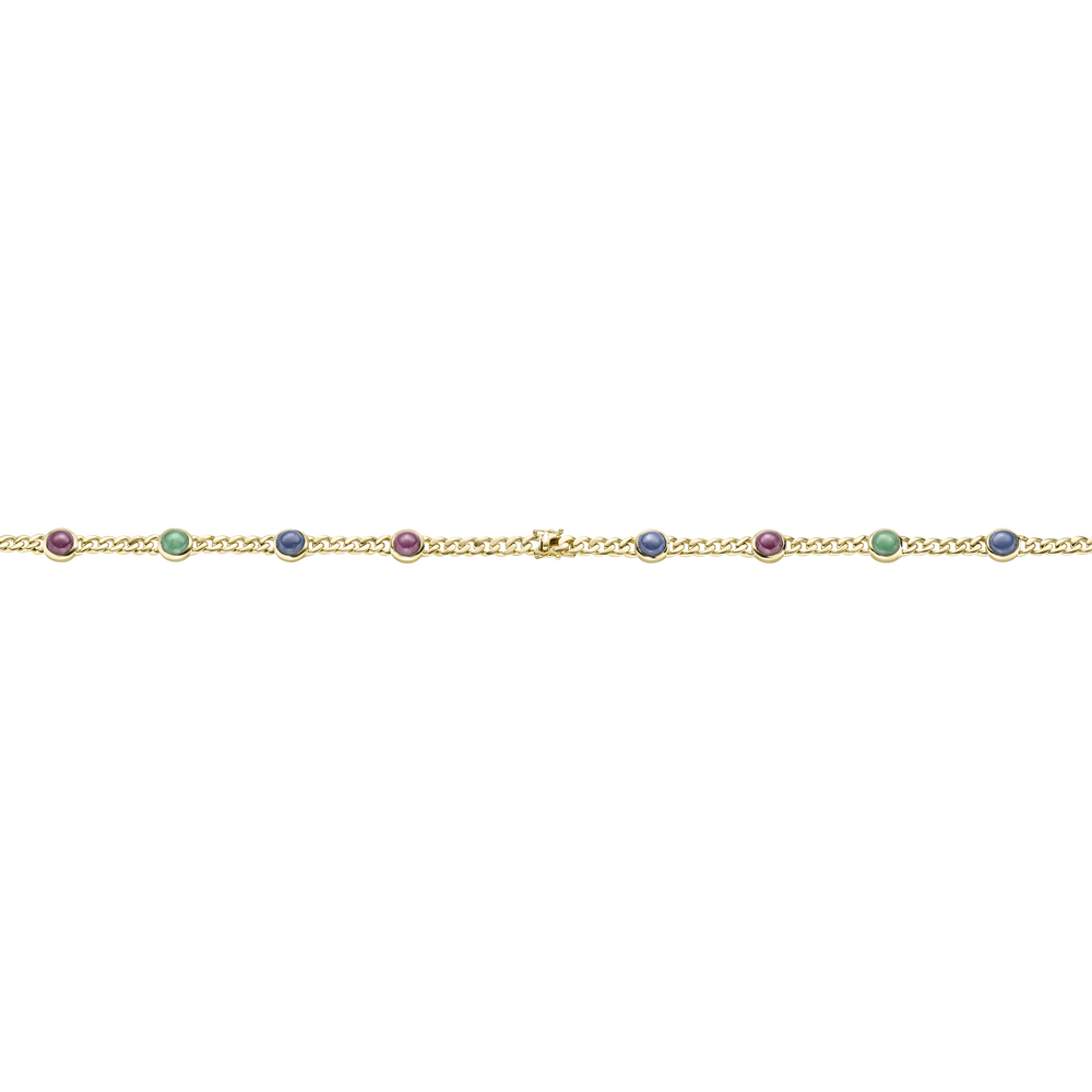 Brogle Selection Felicity bracelet with colored stones