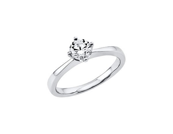 Brogle solitaire ring