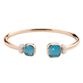 Pomellato Nudo Classic & Petit with London Topaz Bangle Pomellato Nudo Classic & Petit with London Topaz Bangle