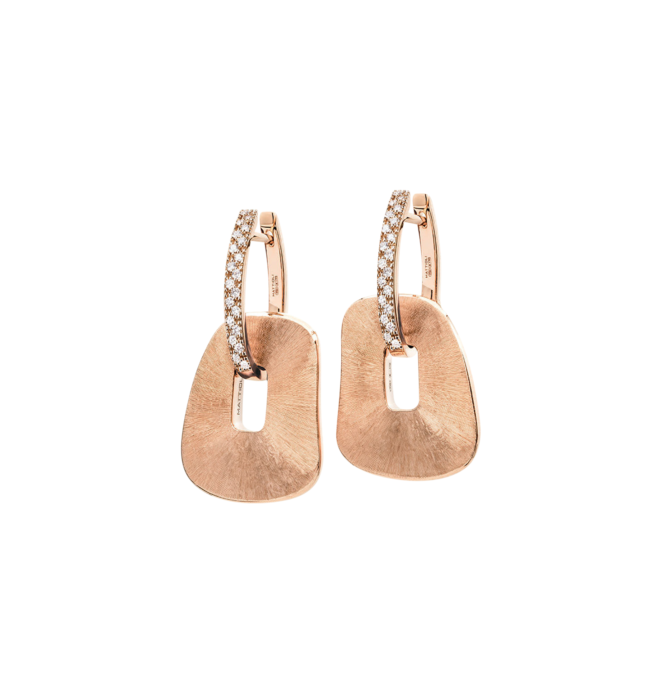 Mattioli Puzzle Unica große Ohrhänger