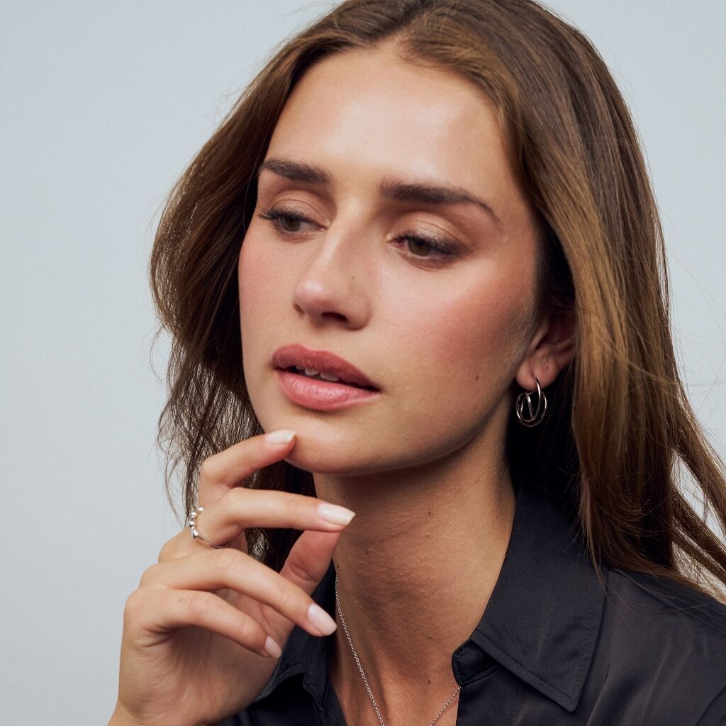 SIF Jakobs Spiral Pianura hoop earrings SIF Jakobs Spiral Pianura hoop earrings