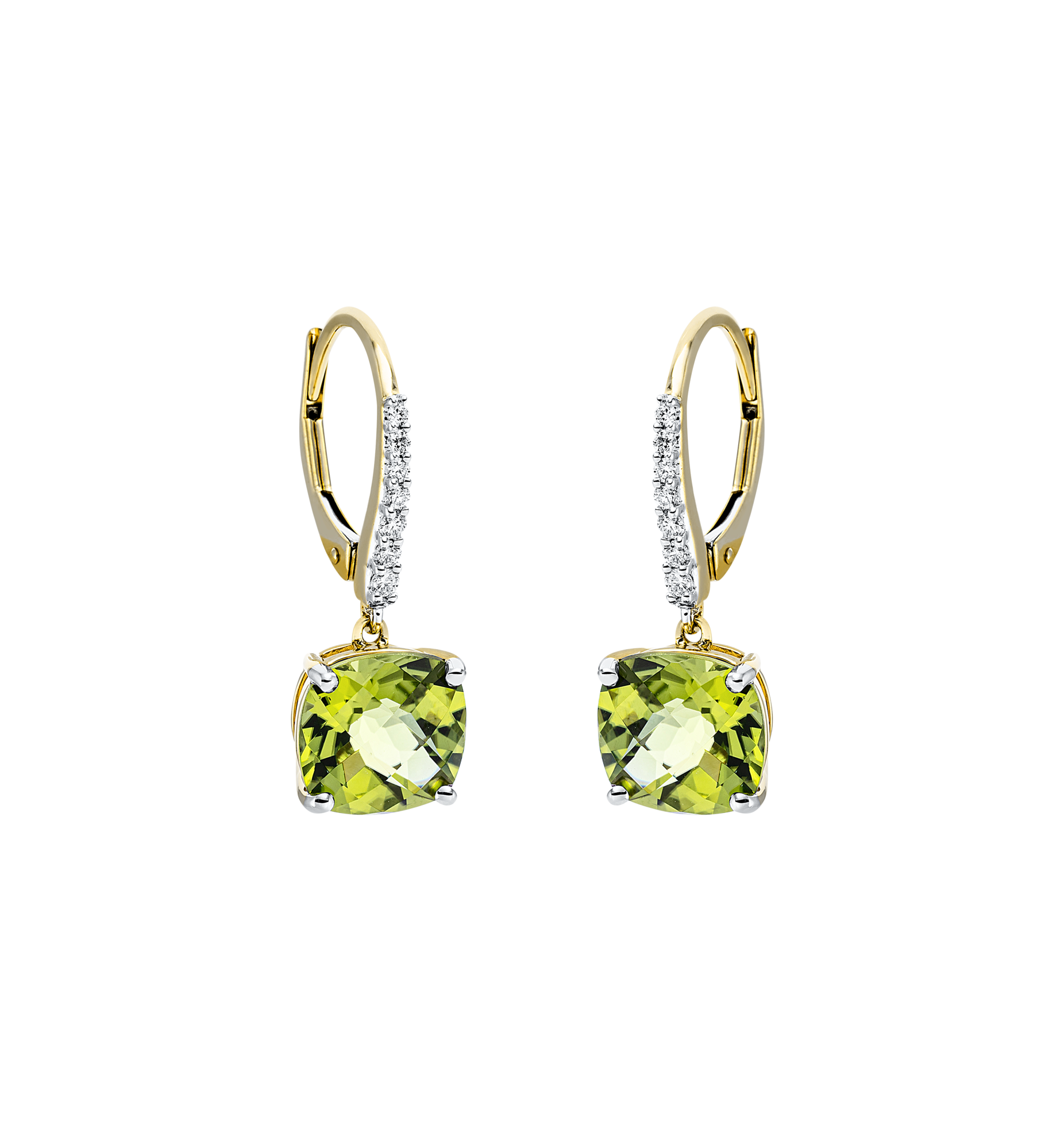 Brogle Classic peridot earrings Brogle Classic peridot earrings